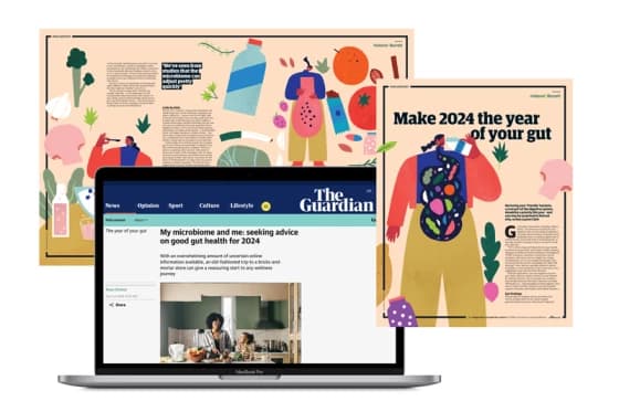 Holland & Barrett's Guardian Activation for Find Your Gut Thing