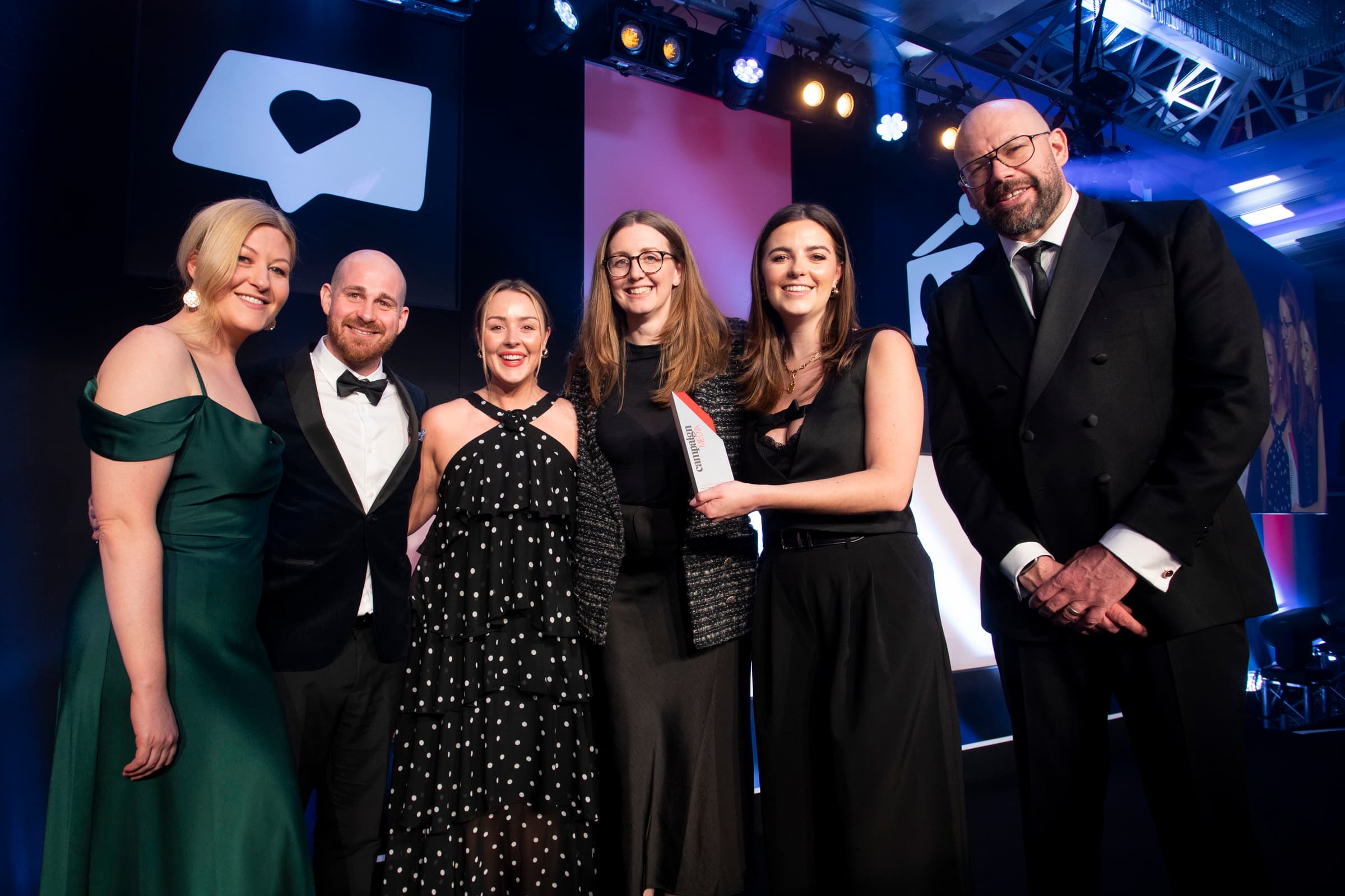 Co-op Funeralcare's Celebrity Send Off winning team 