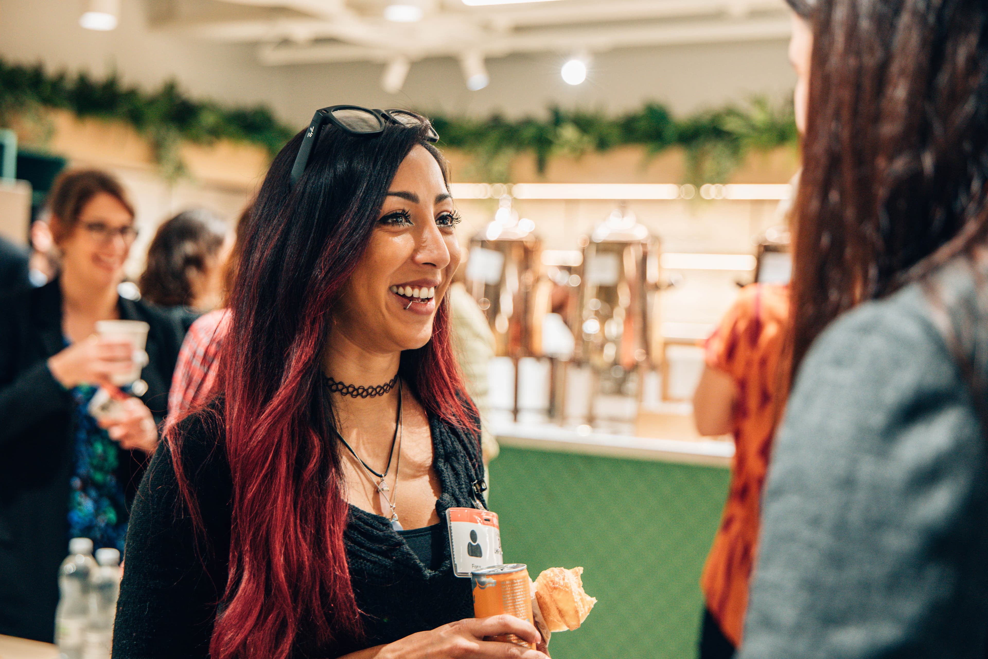 woman smiling at in the box summit 2024
