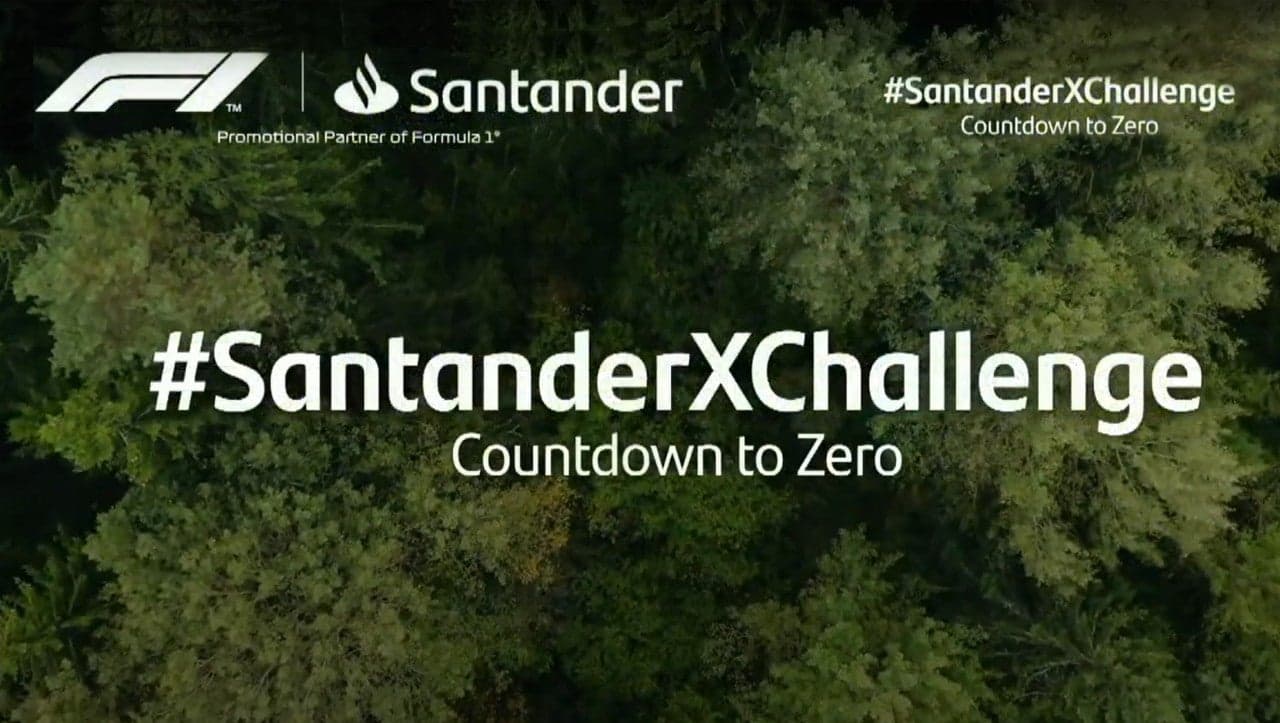 Santander Countdown to Zero sustainability campaign