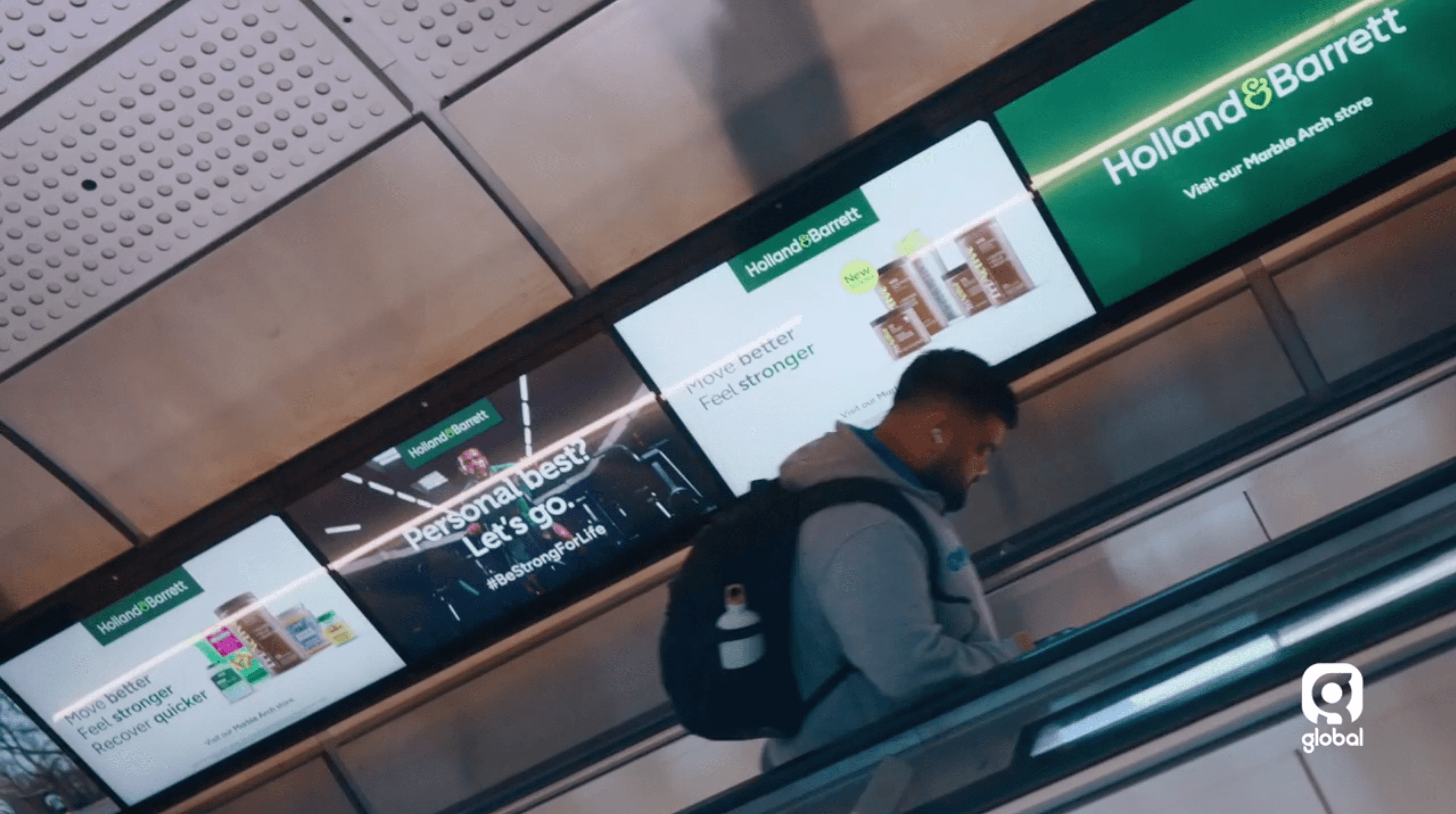 Underground advertising